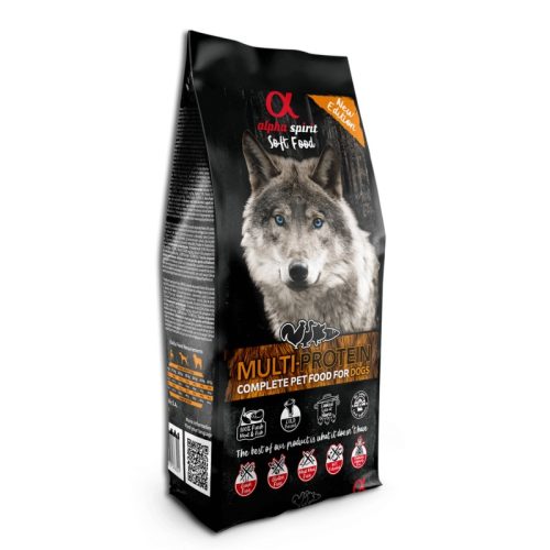 Alpha Spirit Semi-moist Multiprotein Complete Dog Food in bag 1.5 kg