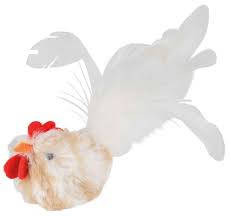 Trixie cicajáték (csirke) plüss 8cm