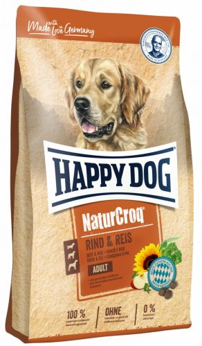 Happy Dog NATUR-CROQ RIND/REIS 4 KG