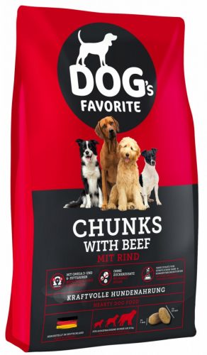 Happy Dog DOGS FAVORIT CHUNKS BEEF 15 KG