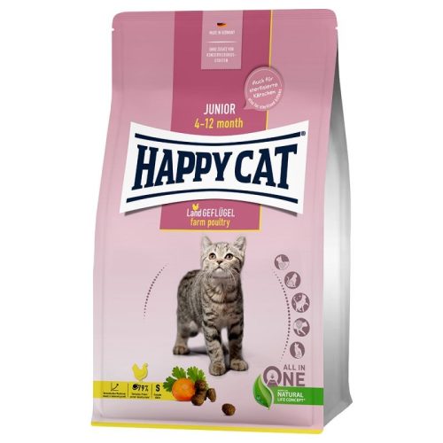 Happy Cat JUNIOR BAROMFI 10 KG