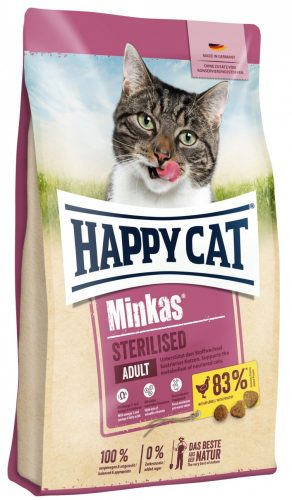 Happy Cat MINKAS STERILISED 1,5 KG