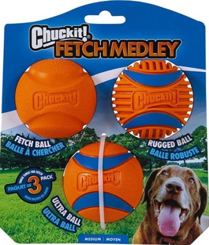 CHUCKIT Fetch Medley Pakk 3 (M)