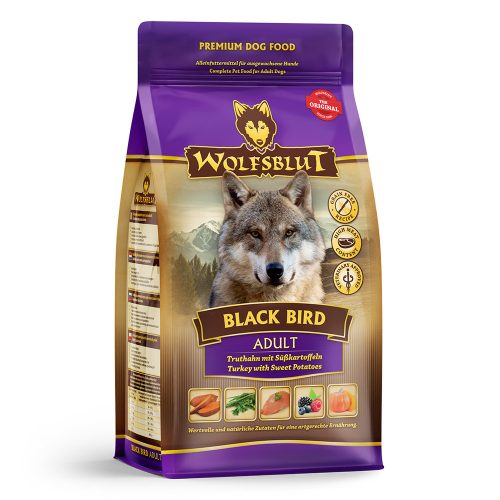 Wolfsblut Black Bird Adult - Pulyka édesburgonyával 500 g
