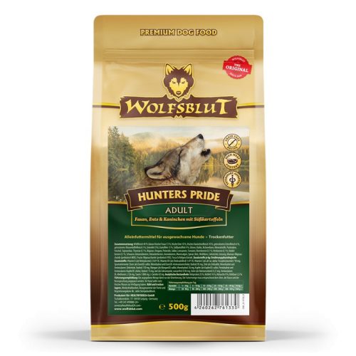 Wolfsblut Hunters Pride Adult - Fácán & Kacsa & Nyúl 500 g