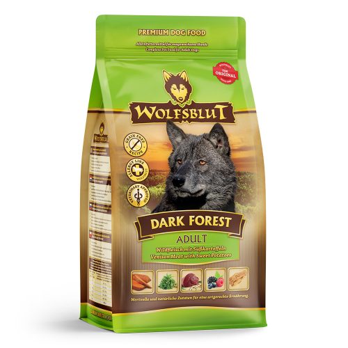 Wolfsblut Dark Forest Adult - Vad édesburgonyával 500 g