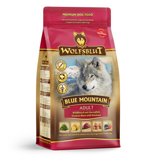 Wolfsblut Blue Mountain Adult - Vad burgonyával 500 g