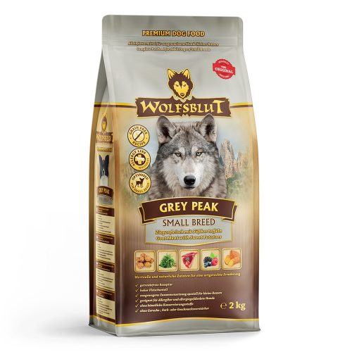 Wolfsblut Grey Peak Small Breed - Kecske édesburgonyával 2 kg