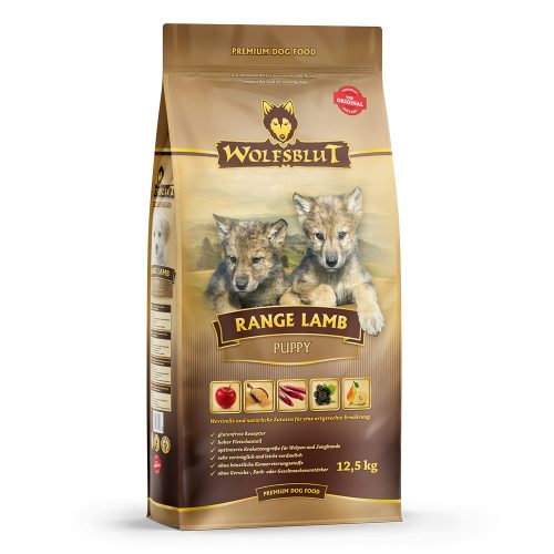 Wolfsblut Range Lamm Puppy - Bárány rizzsel 12,5 kg
